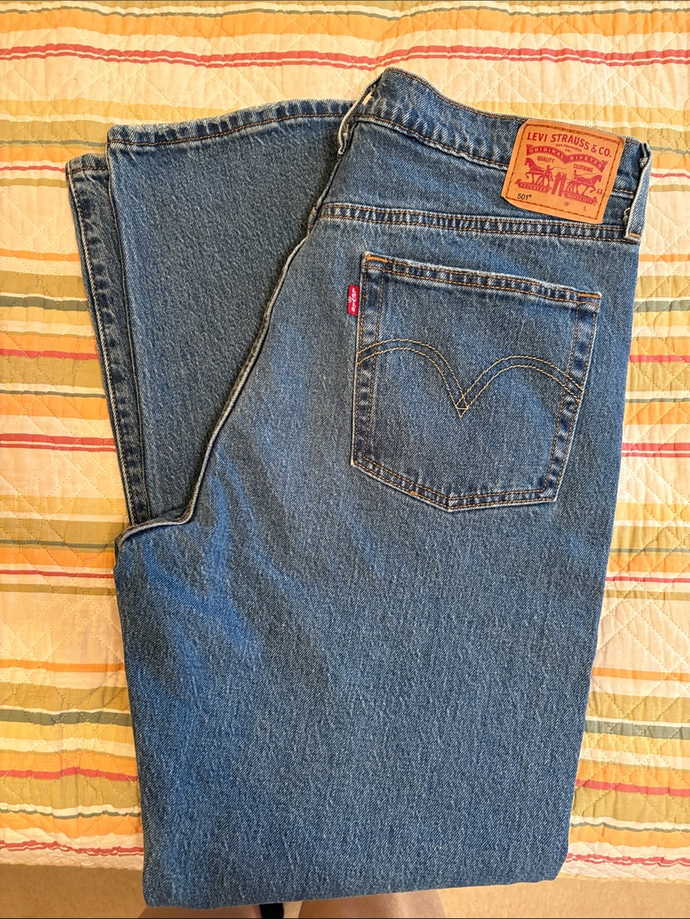 Levis 501 original jeans. Ladies 32/30